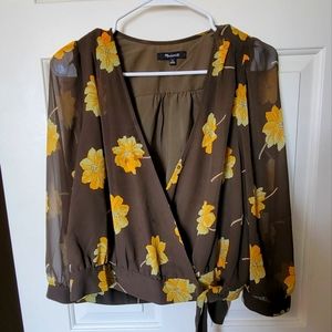 Madewell floral top